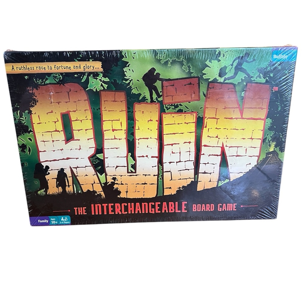 Ruin By Buffalo‎ Games An Interchangeable Board Game Ages 10+ - New, Sealed